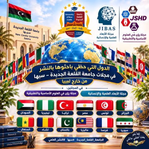 إنجاز علمي جديد لمجلات جامعة القلعة الجديدة &ndash; سبها
